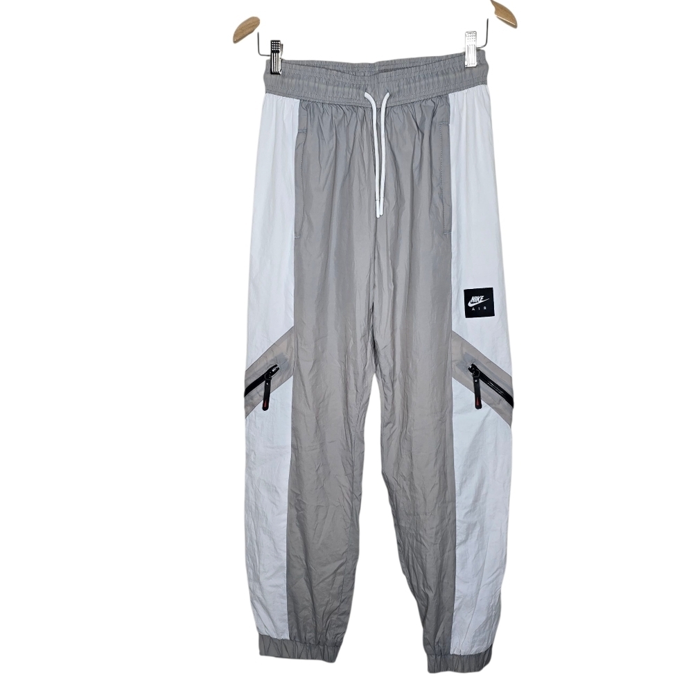 Nike Air Windrunner Mens Medium Gray Lined Woven Pants Running Track - Picture 2 of 12